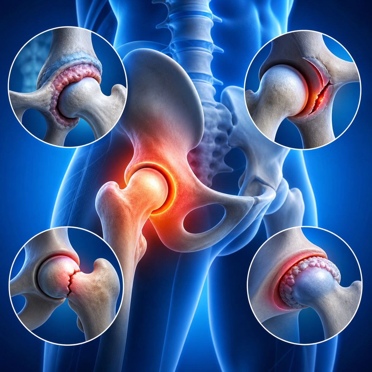Hip condition illustration