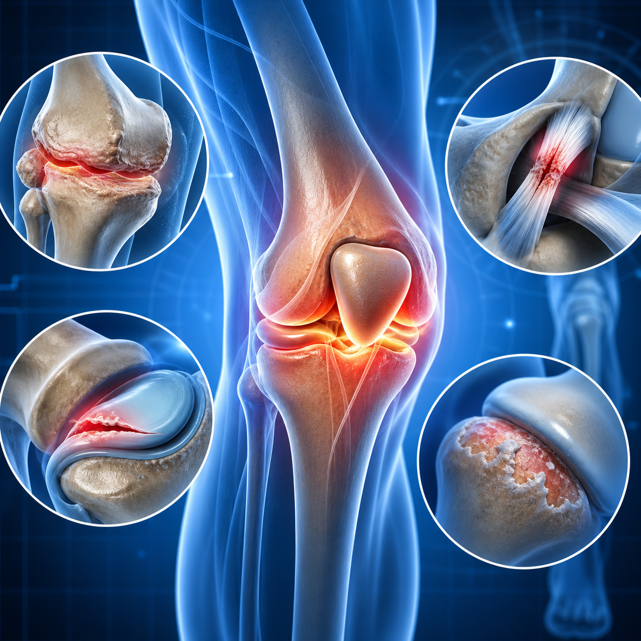 Knee condition illustration