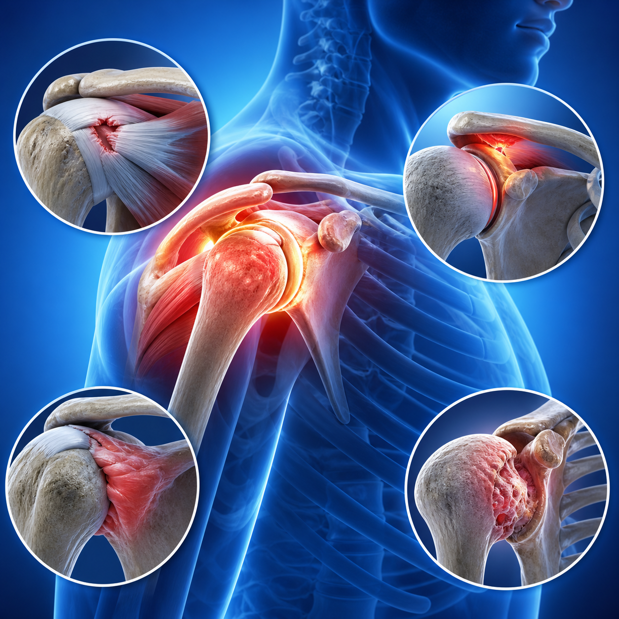 Shoulder condition illustration